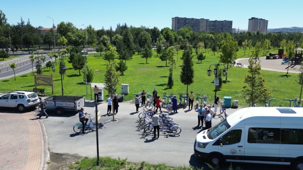 Büyükşehir Ulaşım A.Ş.’den özel öğrencilere bisiklet etkinliği